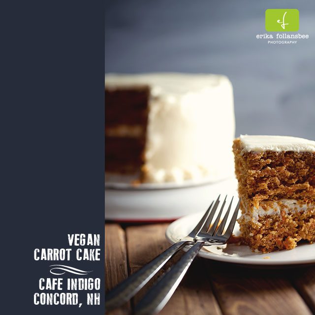 photo of Vegan Carrot Cake | Cafe Indigo