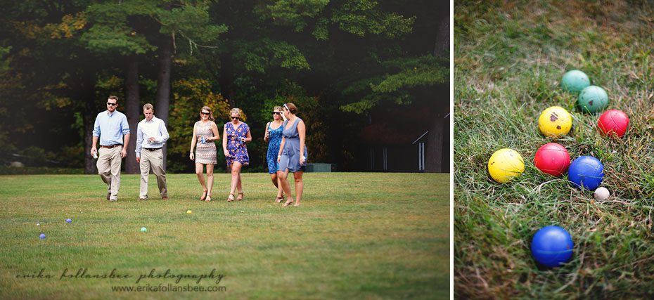geneva point wedding photos merriment lawn games bocce