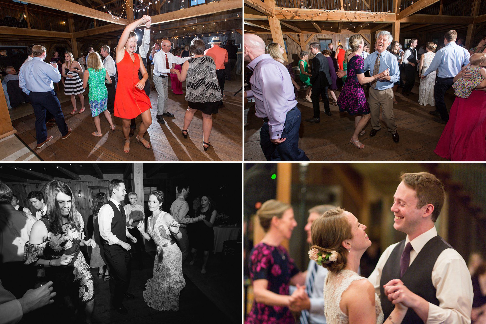 Dancing | Bellevue Barn | NH Wedding Photography