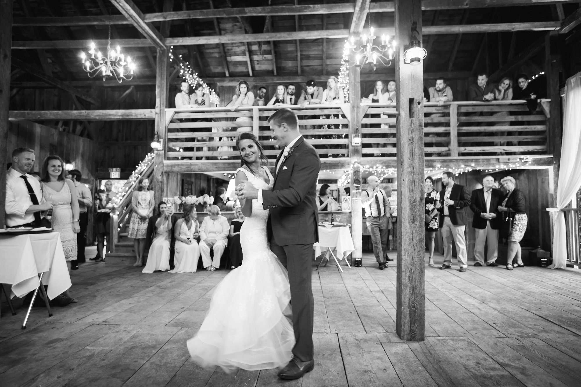 rustic barn wedding reception at josias river farm cape neddick me