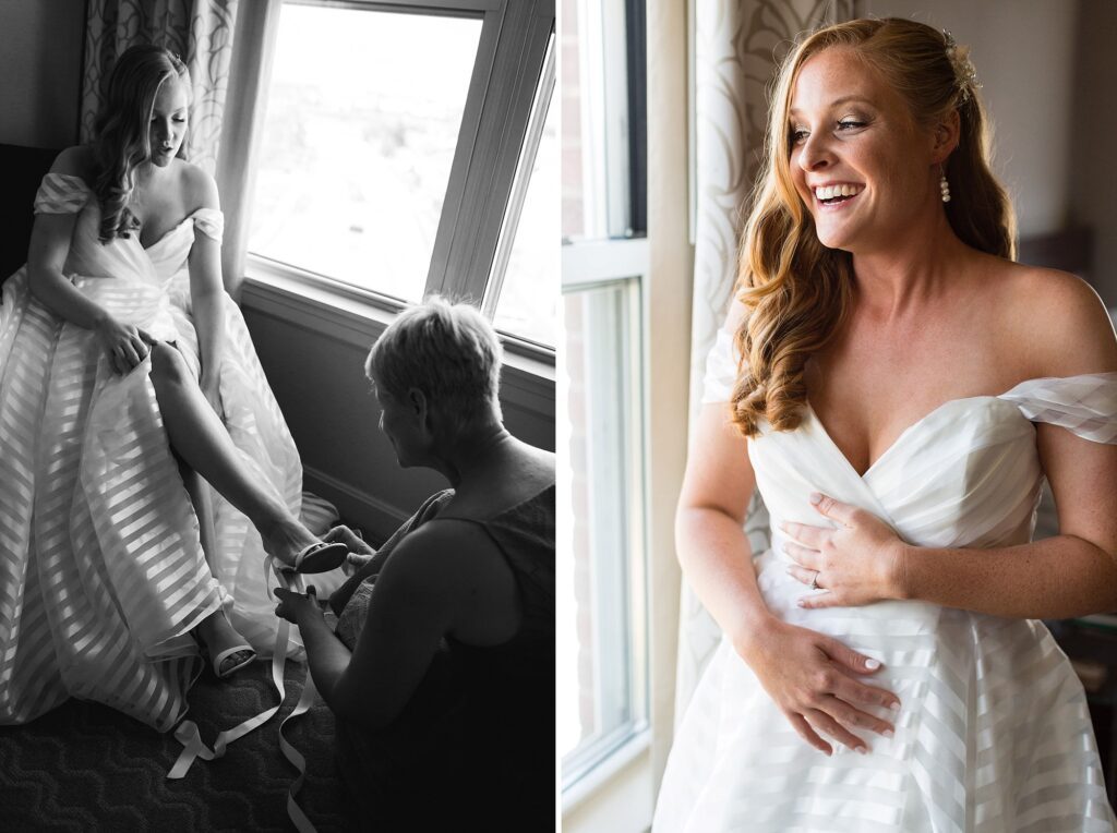 Seacoast Science Center Wedding | Mia and Steve | Getting Ready