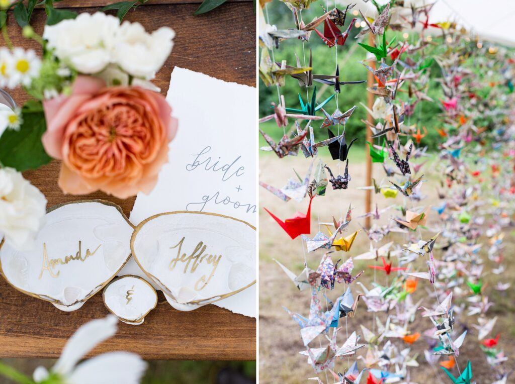 Wells Maine Clambake Wedding | Lotus Floral Designs and Lakes Region Tents & Events