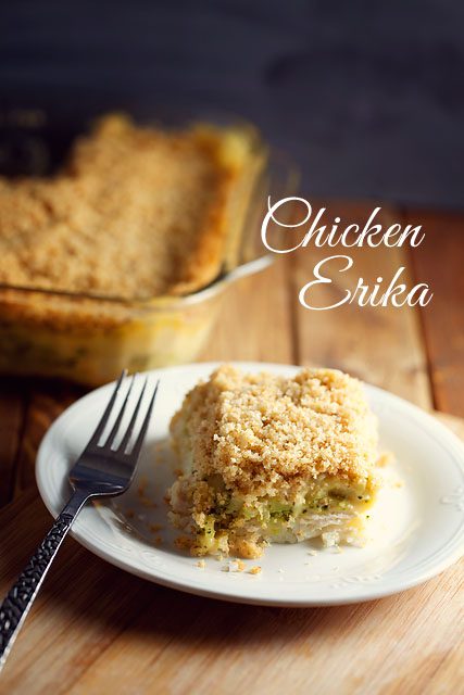 Recipe | Chicken Erika Casserole