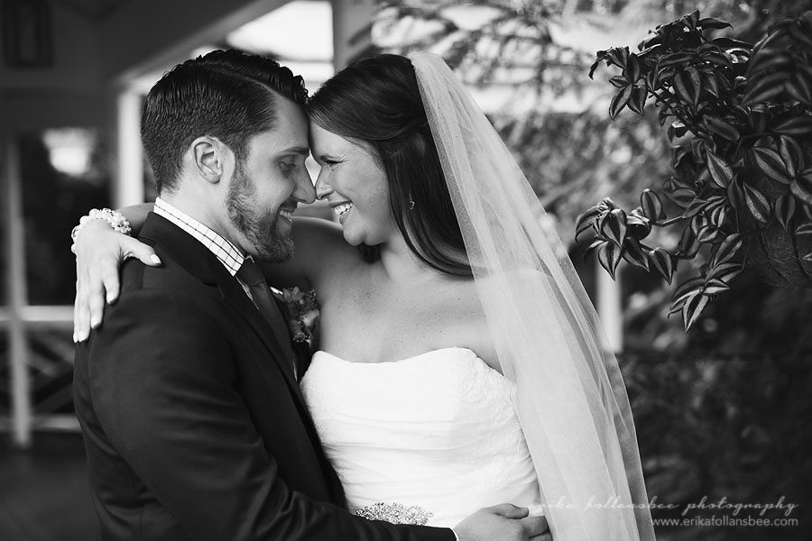 bride and groom at their wedding at Publick House, Sturbridge MA
