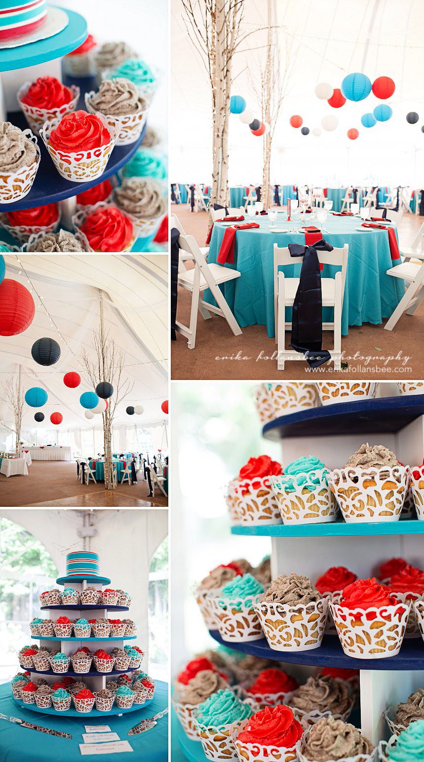 red white blue air force patriotic military wedding reception waterville valley resort NH