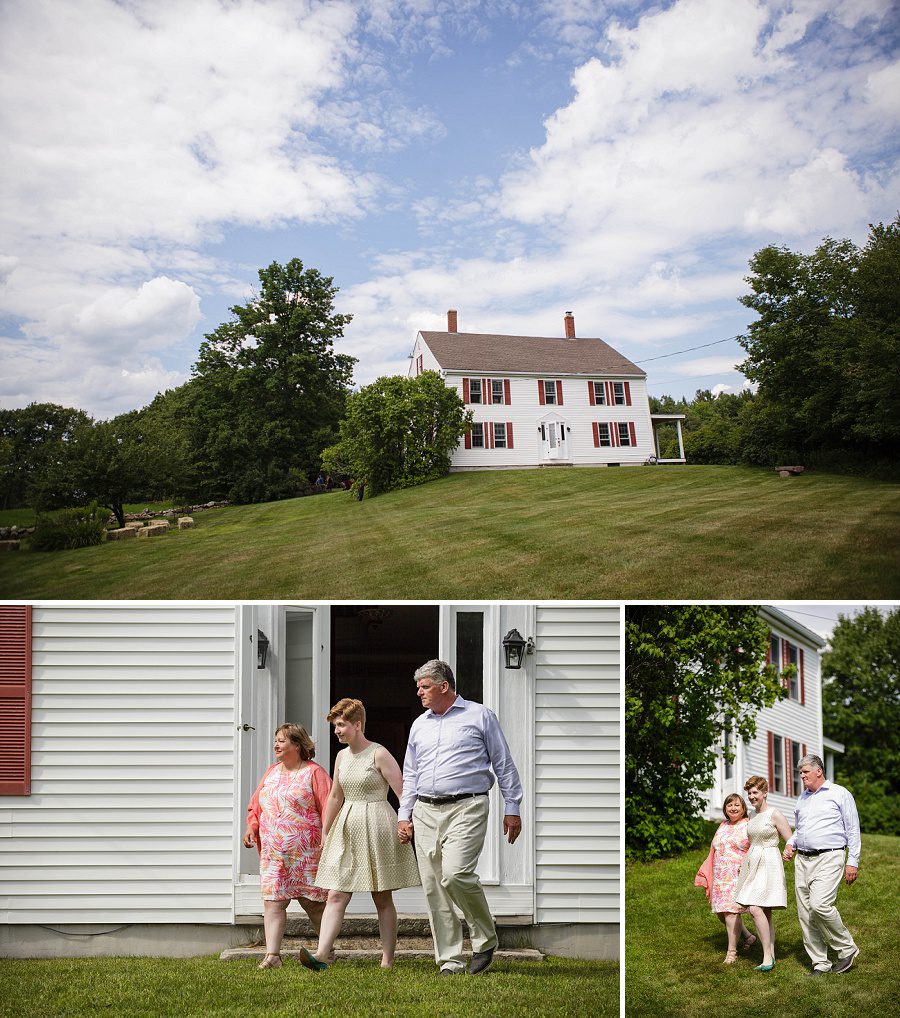 rustic NH farmhouse country wedding