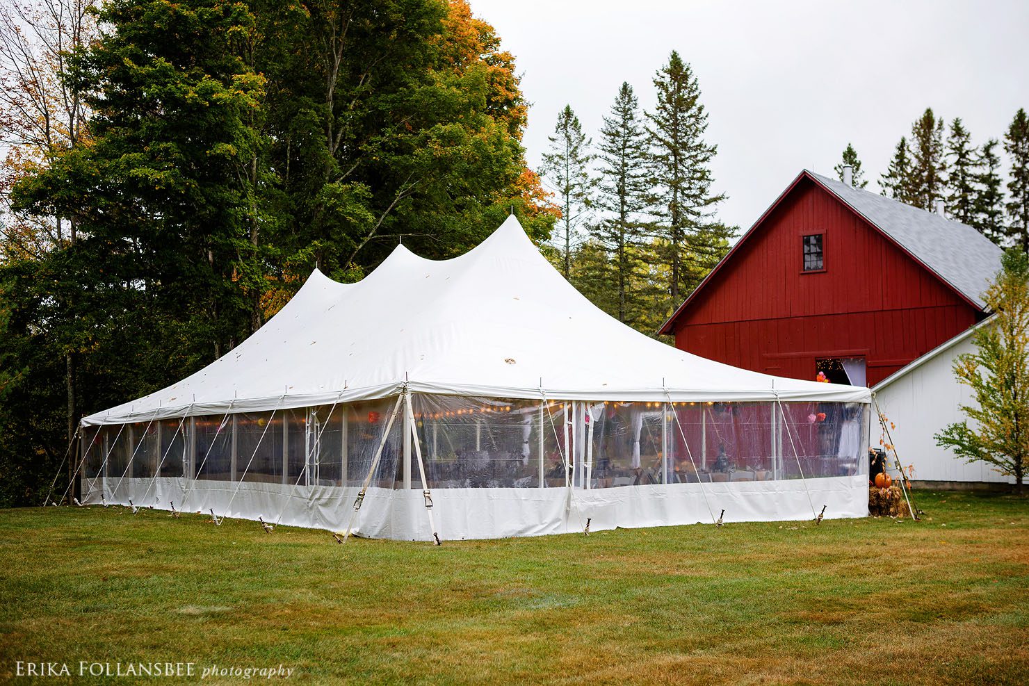 Meadow Wind Bed & Breakfast Tented Reception | Hebron, NH | Lakes Region Tent & Event