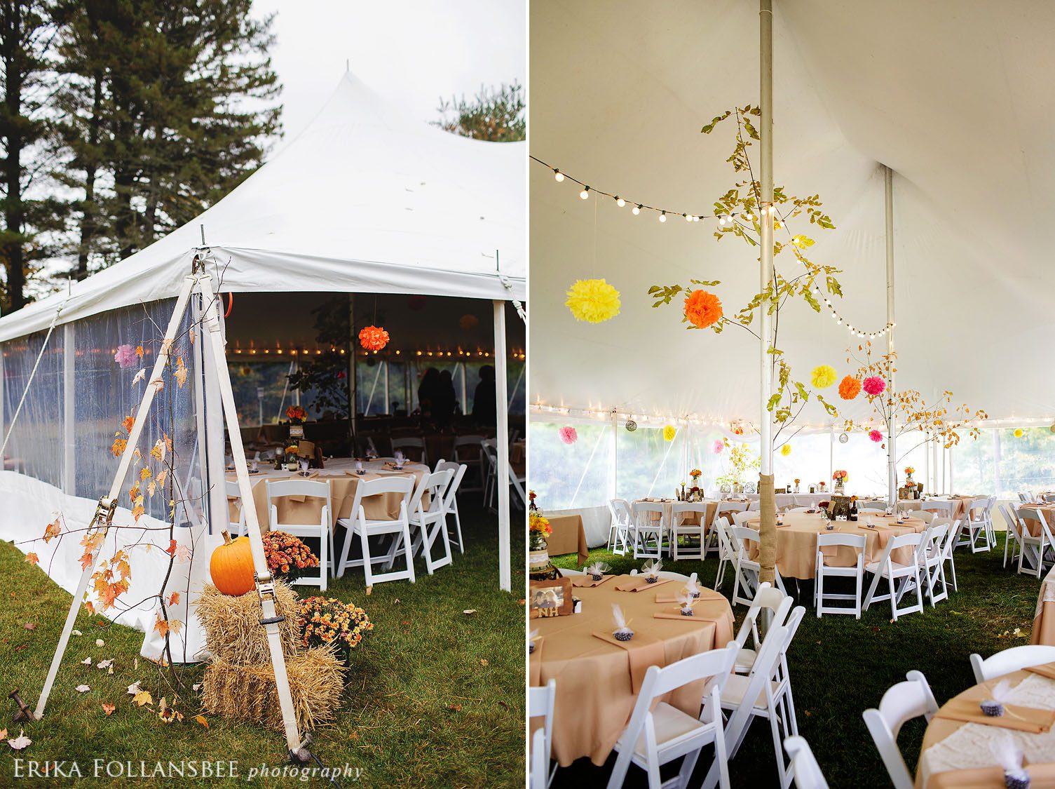 Meadow Wind Bed & Breakfast Tented Reception | Hebron, NH | Lakes Region Tent & Event