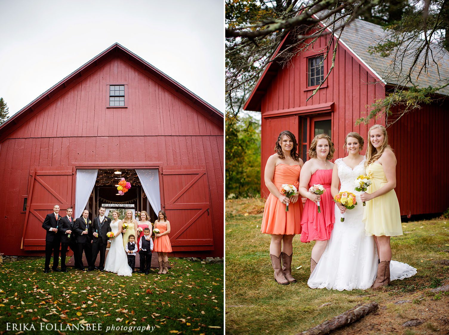 Meadow Wind Bed and Breakfast Barn Wedding | Rustic Fall Wedding