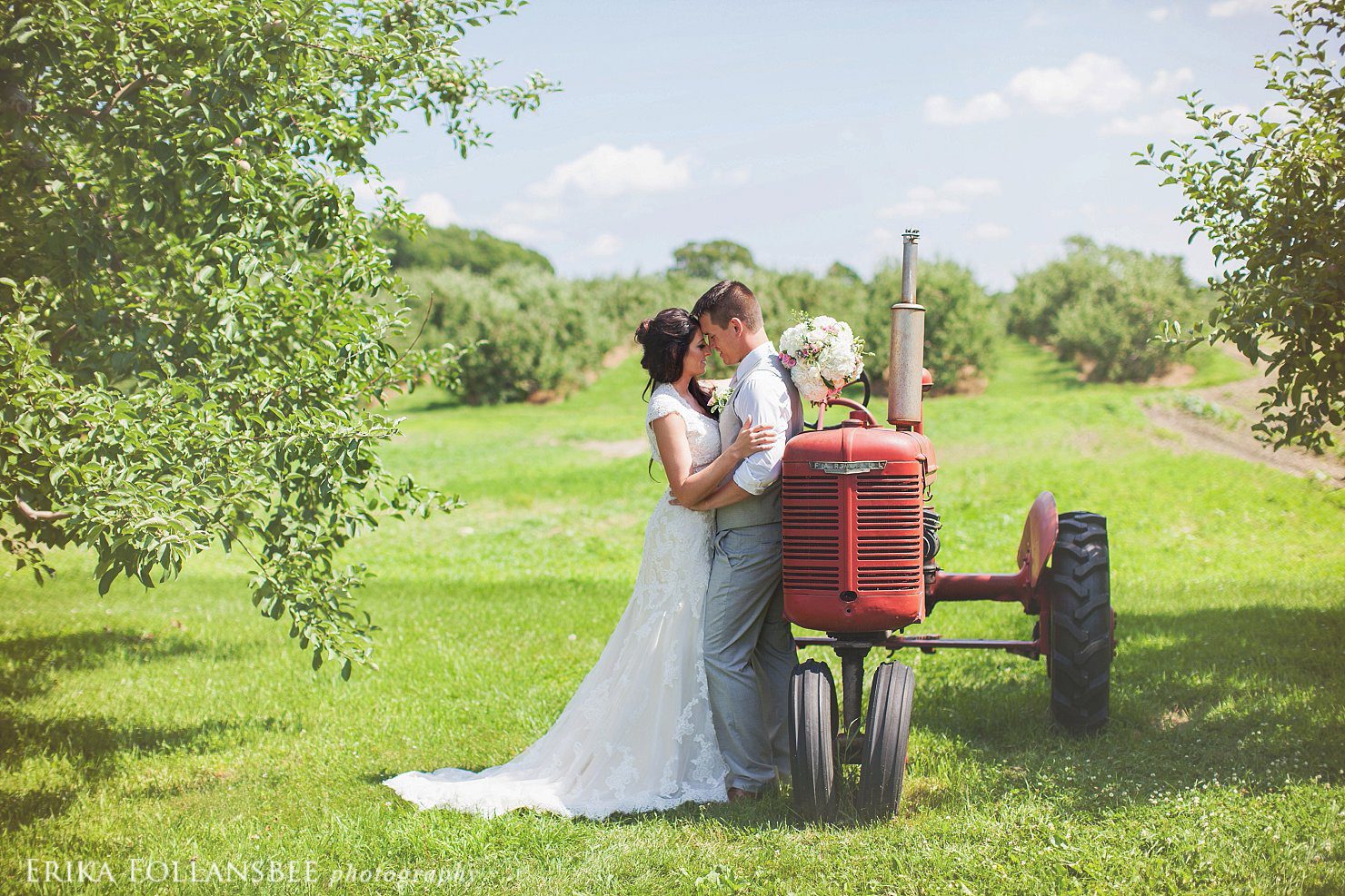 NH rustic wedding photos lull farm