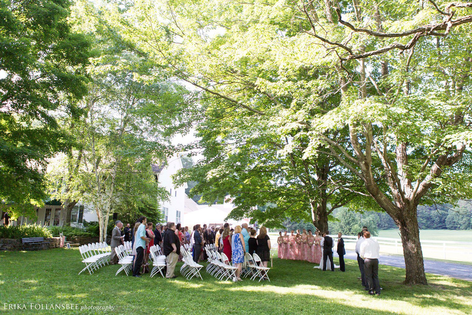 The Quechee Inn wedding ceremony