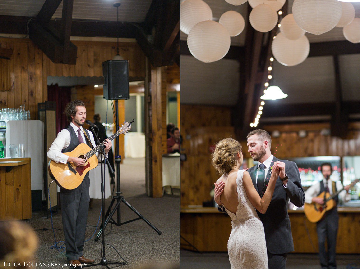 Surprise wedding song from groomsman | Loon Mt. Wedding