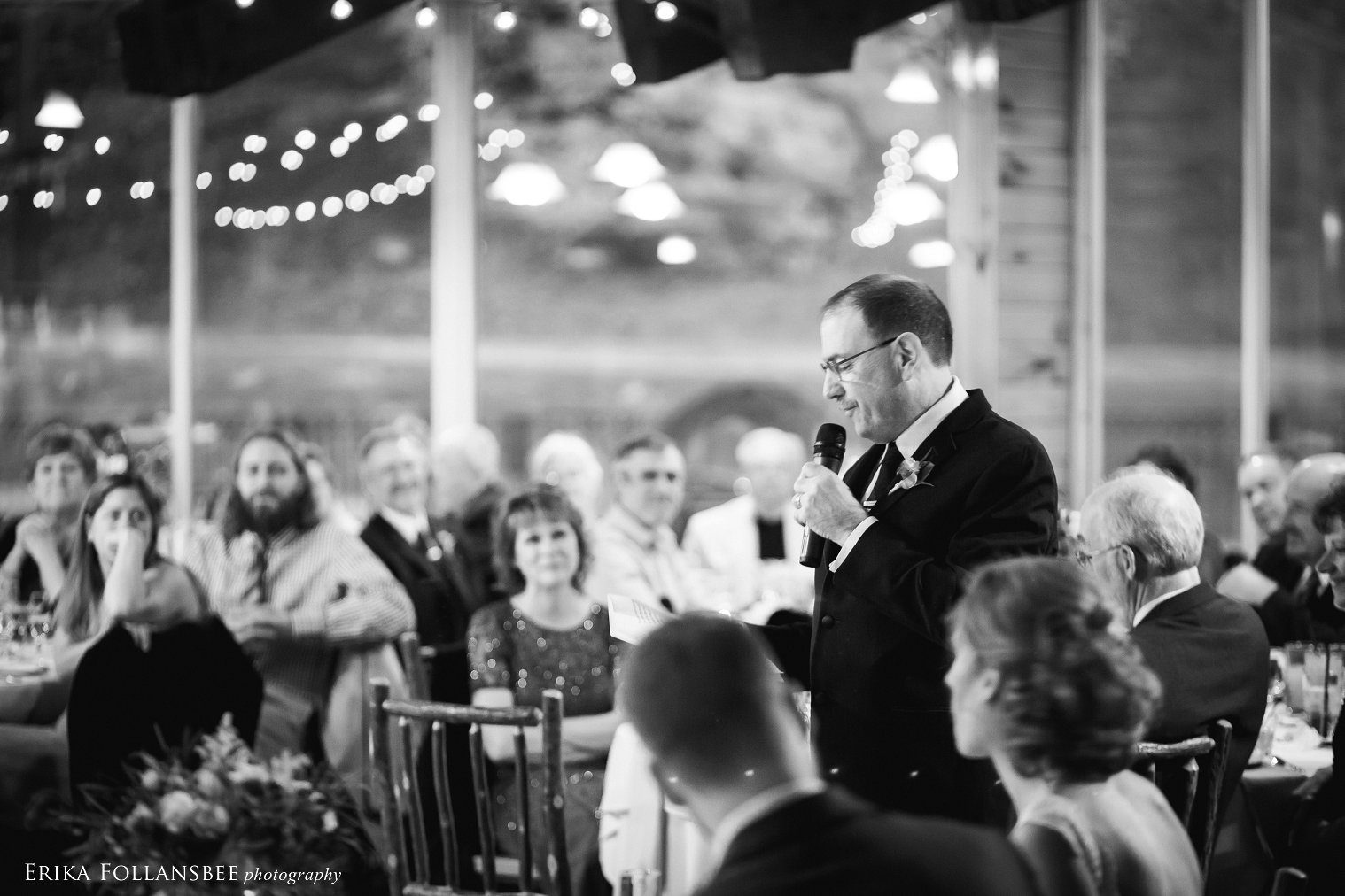 Toasts | Loon Mt. Wedding | Erika Follansbee Photography