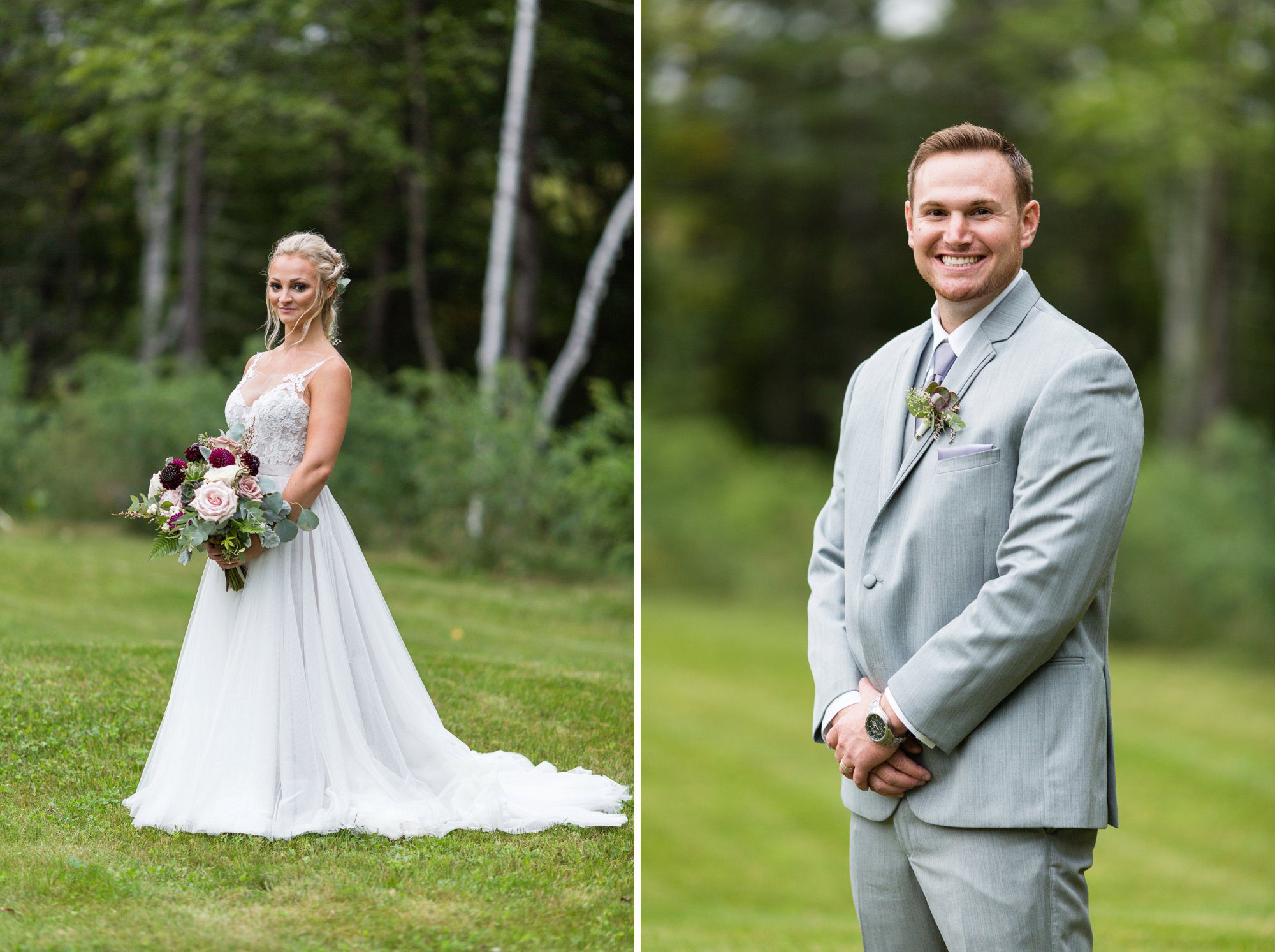 Bridal portraits at the Barn on the Pemi | Plymouth NH Wedding Photographer