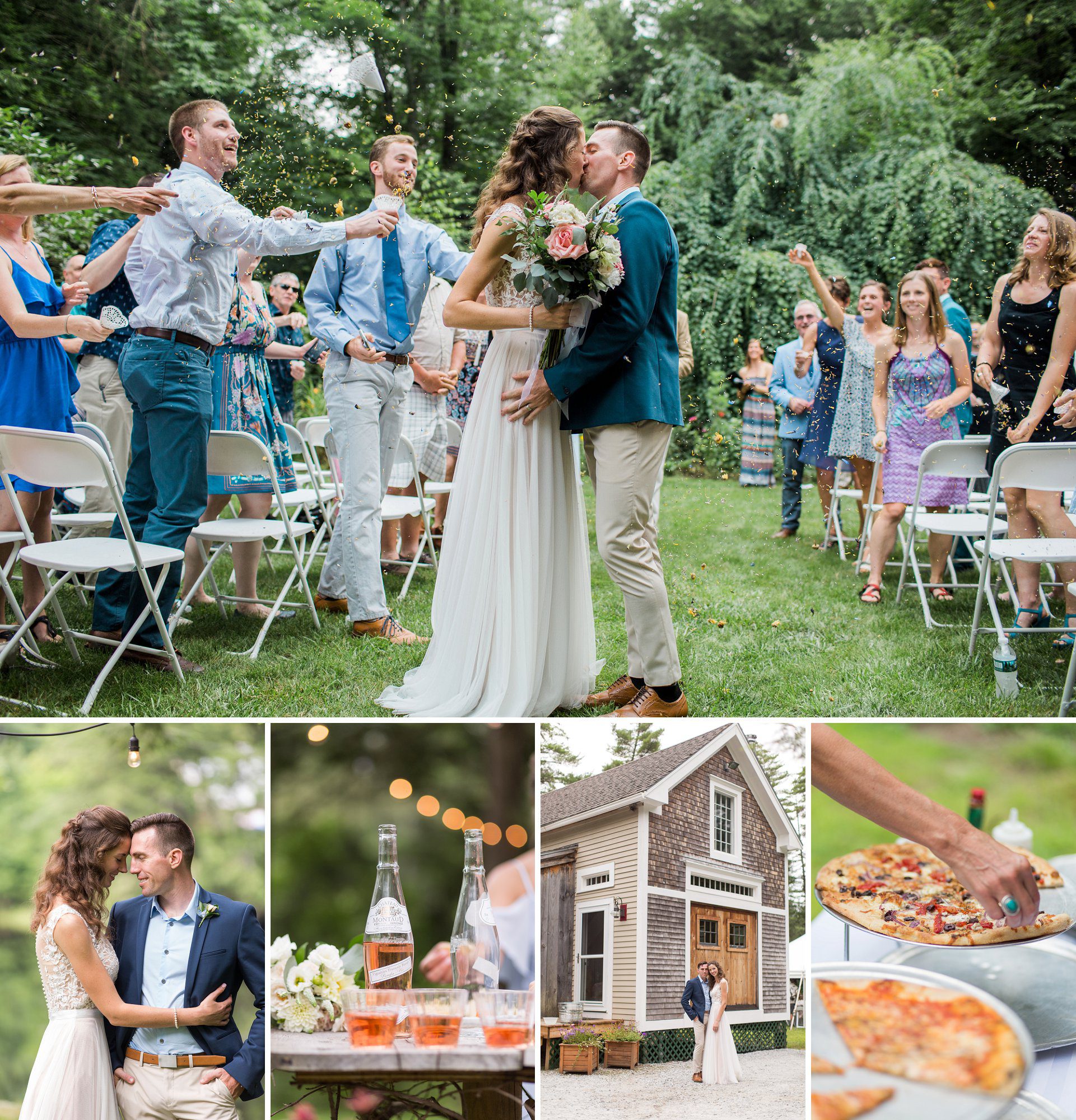 NH Backyard Wedding | Planning by Detailed Engagements