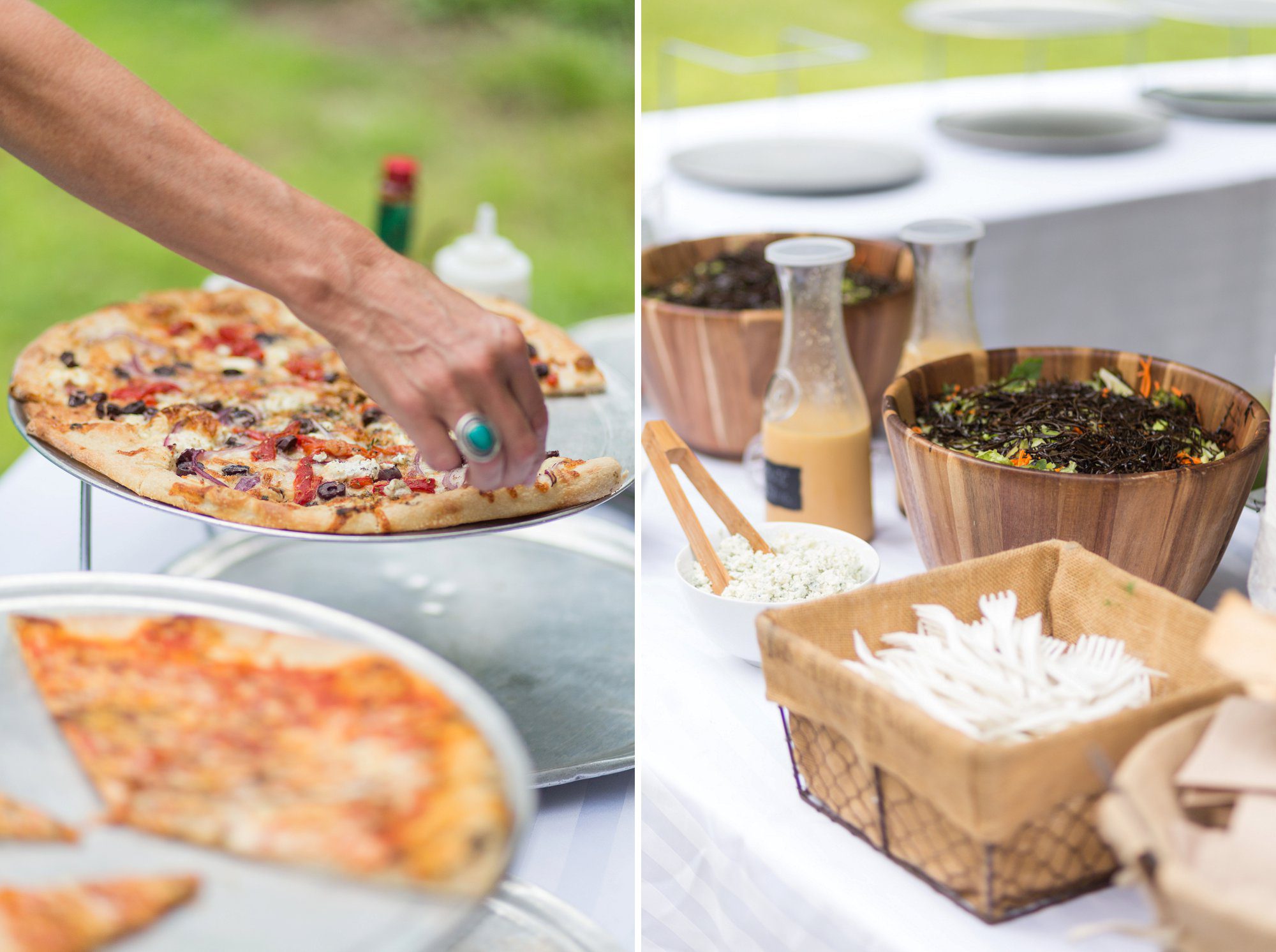 NH Wedding | Flatbread Pizza catering