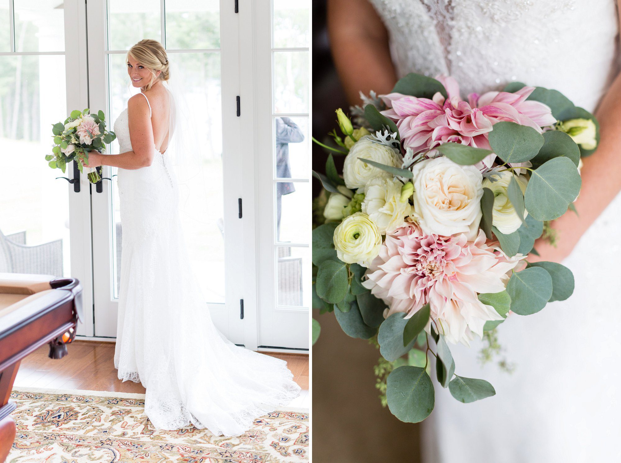 Dover NH Bridal Portraits | The Flower Room | Erika Follansbee Photography