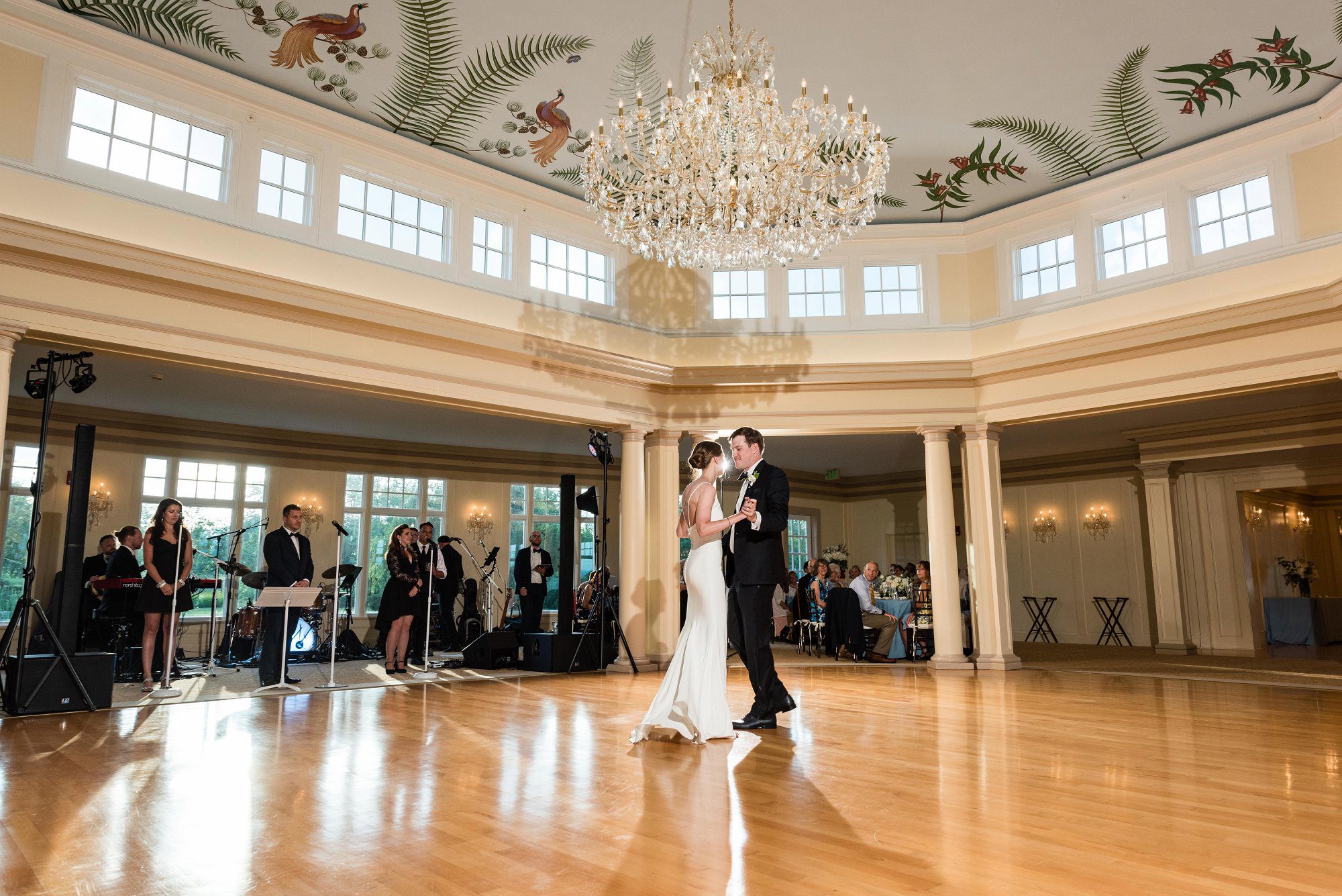 Mountain View Grand Wedding | Crystal Ballroom Reception
