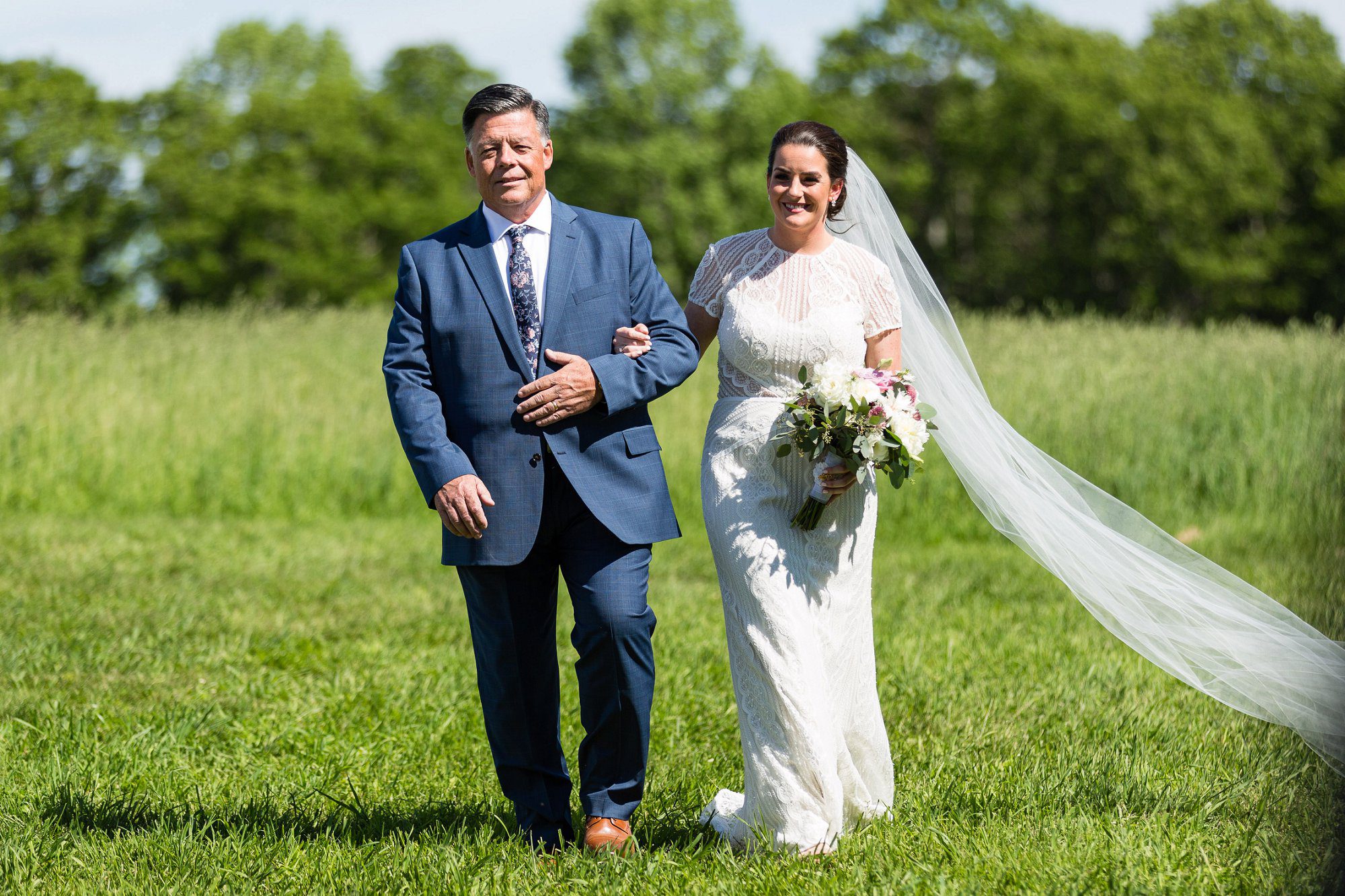 kitz farm NH outdoor wedding ceremony