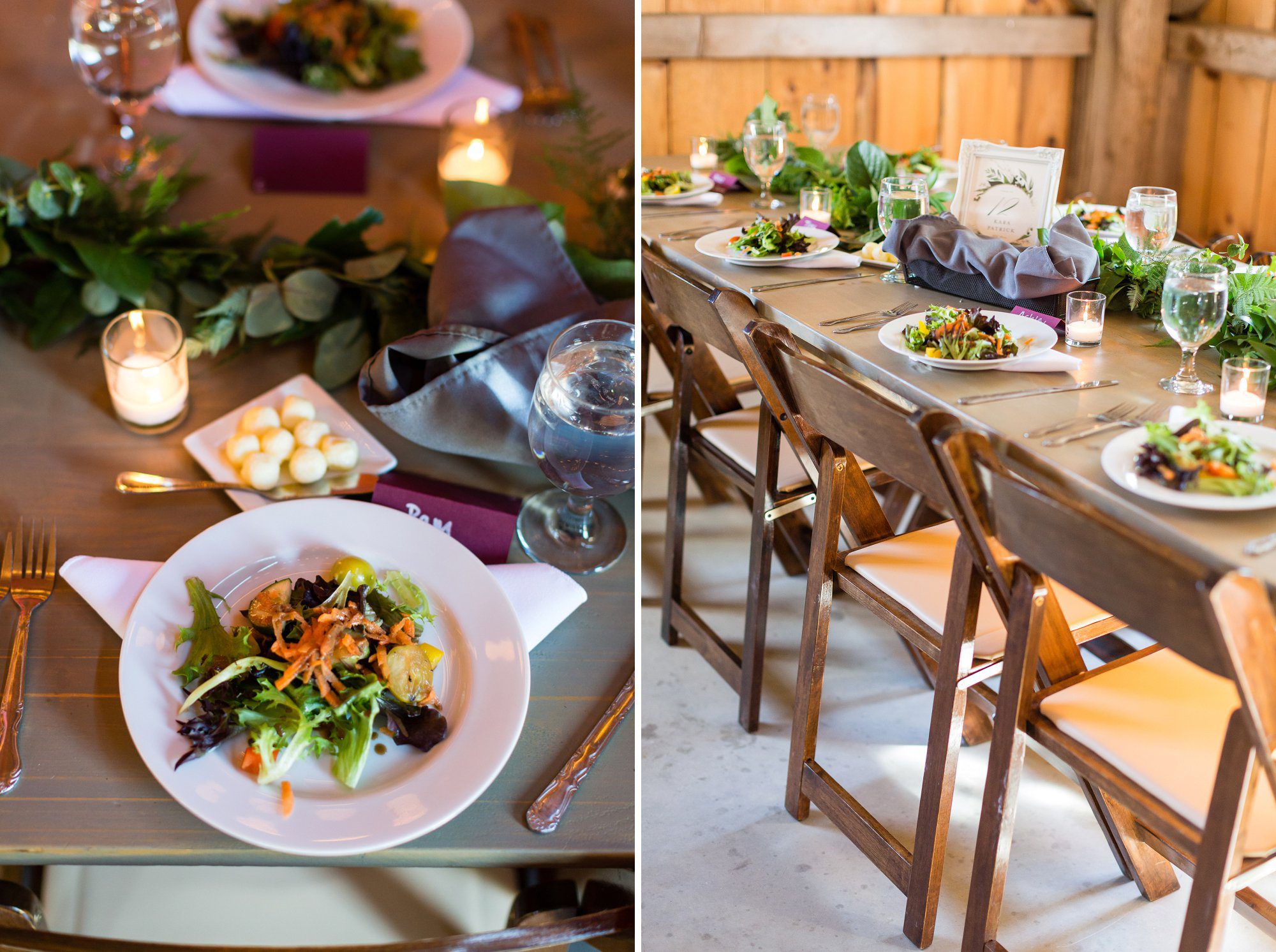 Rustic Barn Reception at Kitz Farm NH