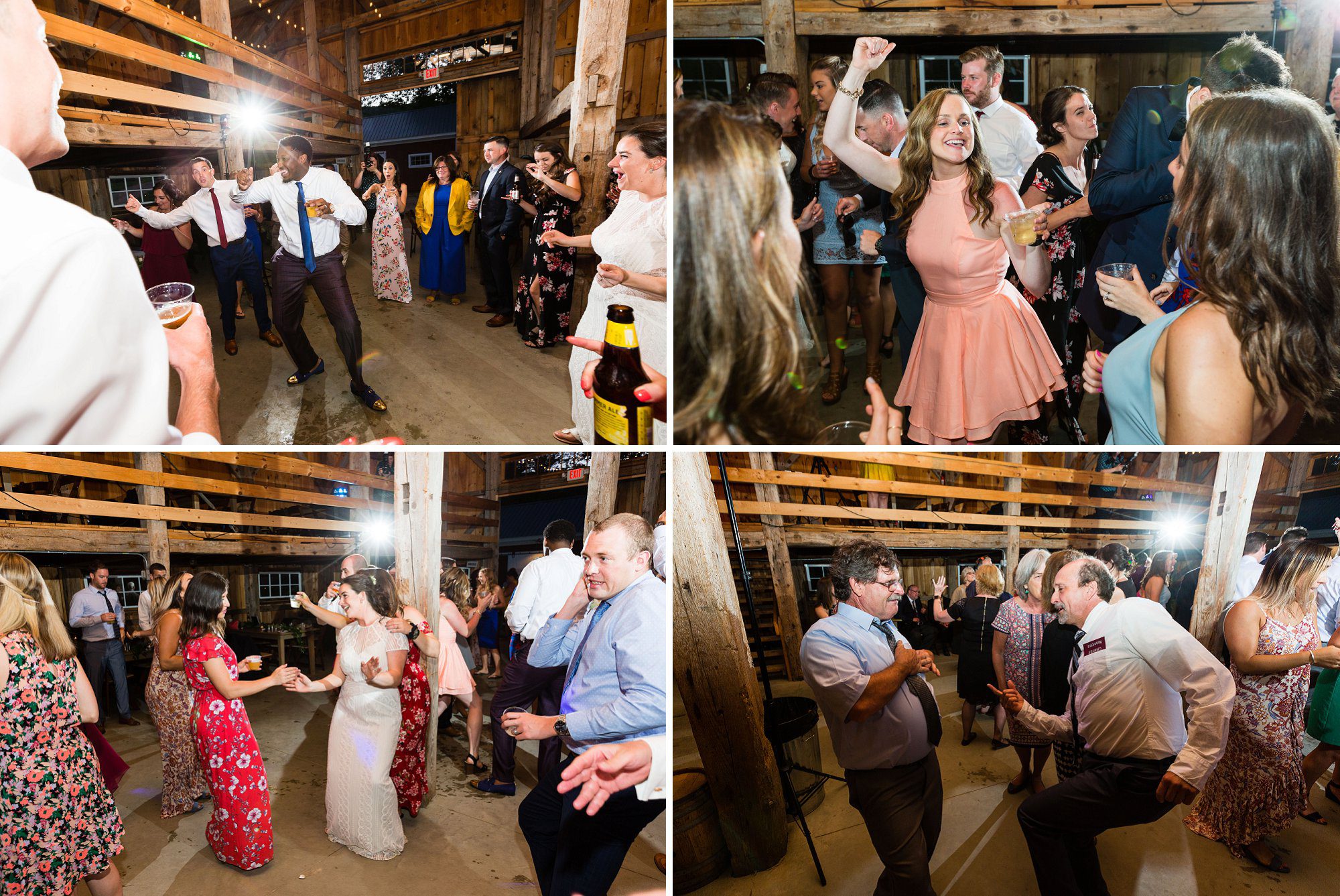 kitz farm NH barn wedding reception