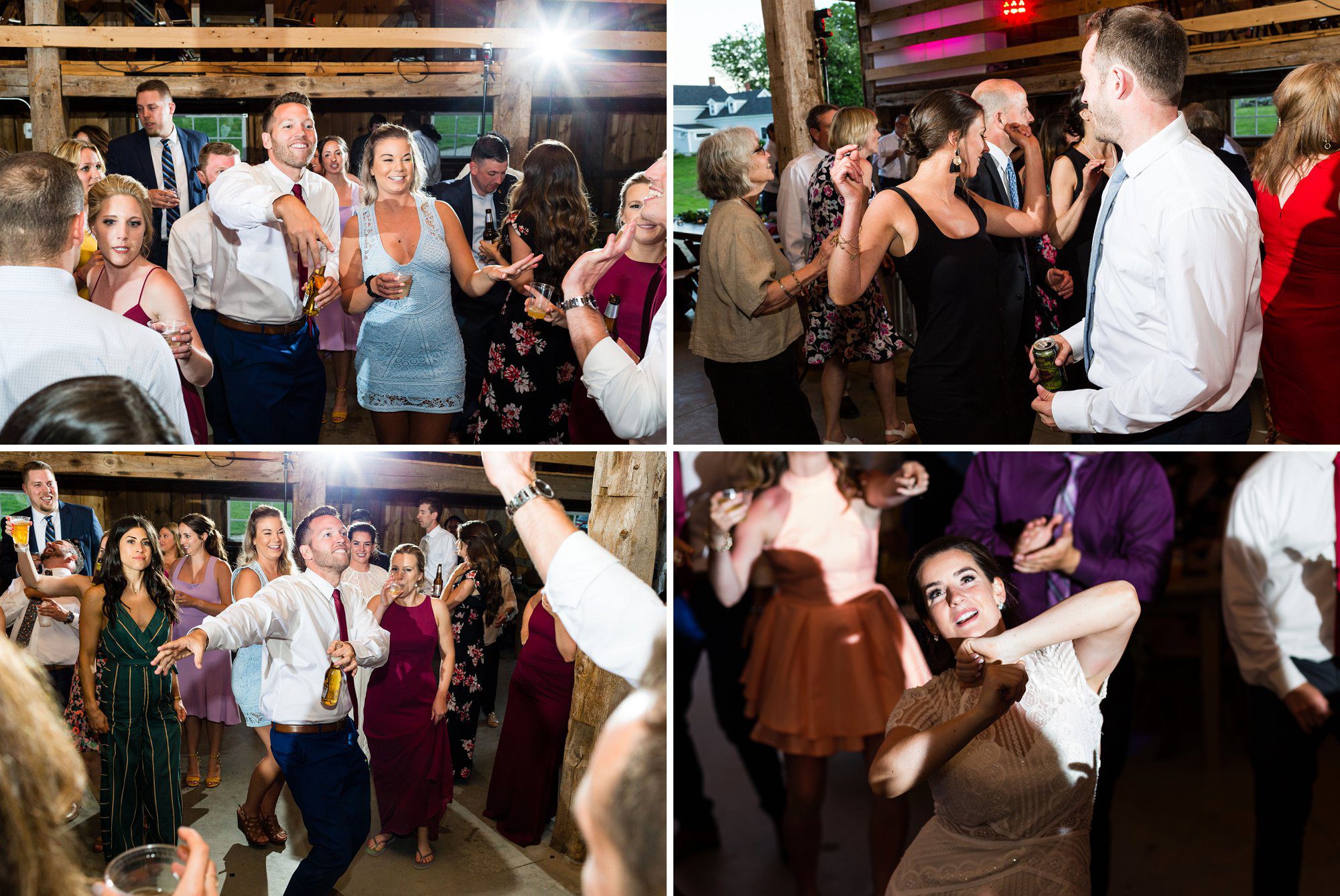 kitz farm NH barn wedding reception