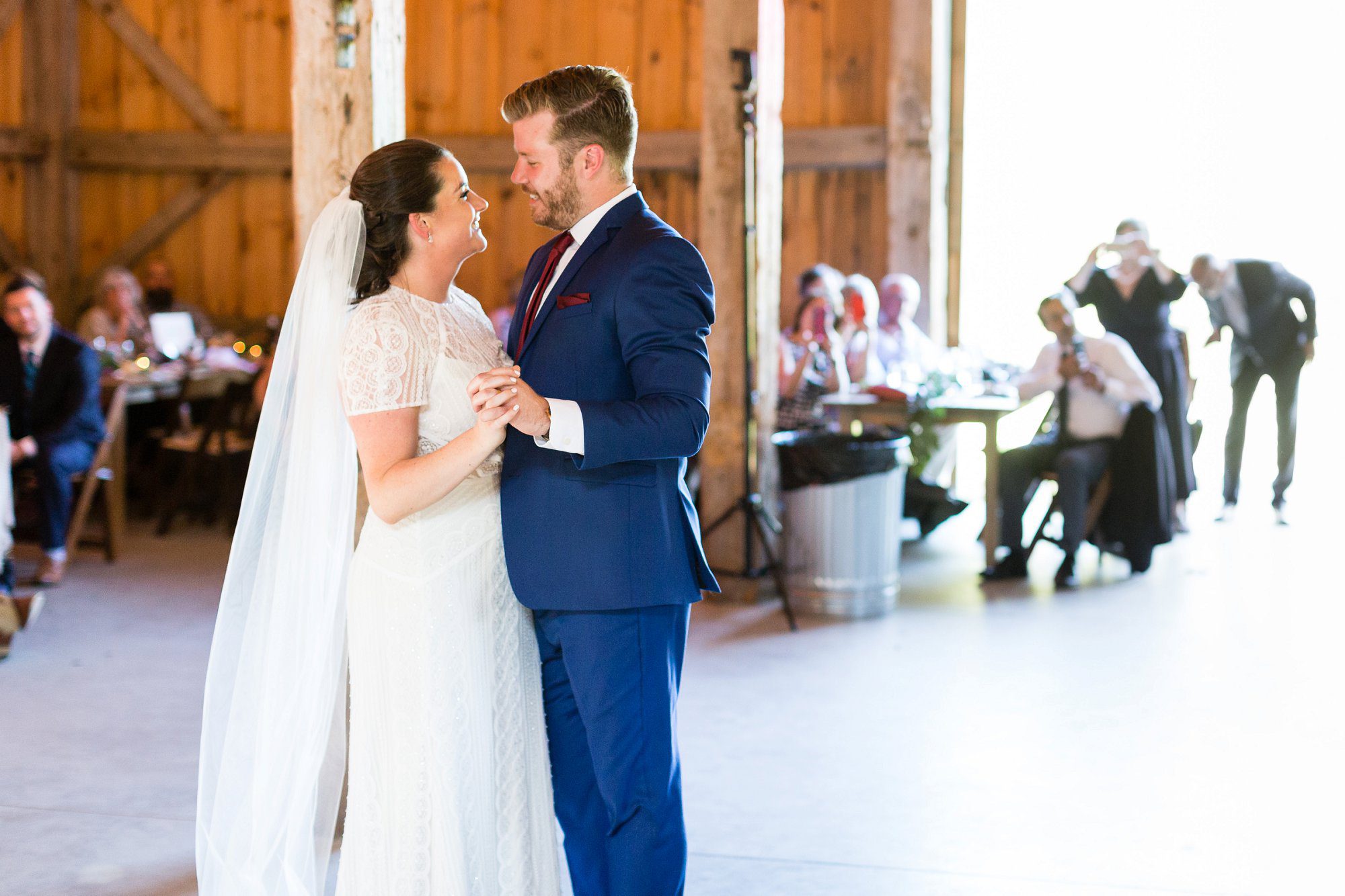 kitz farm NH barn wedding reception