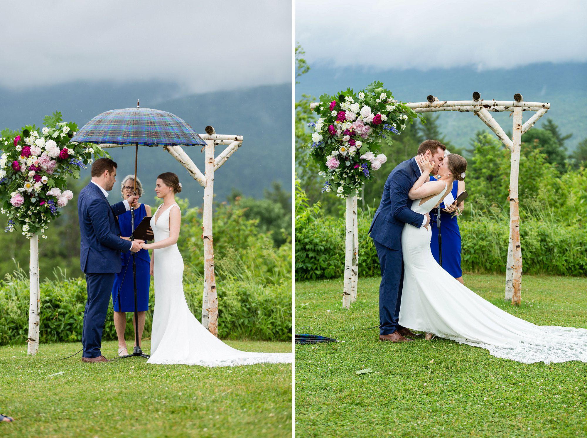 Beautiful July Wedding at The Toad Hill Farm in Franconia, NH | Erika Follansbee Photography