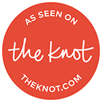 As Seen on The Knot badge