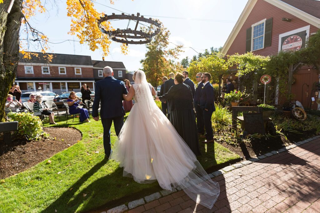 Buckley's Wedding | Merrimack NH | Outdoor Ceremony