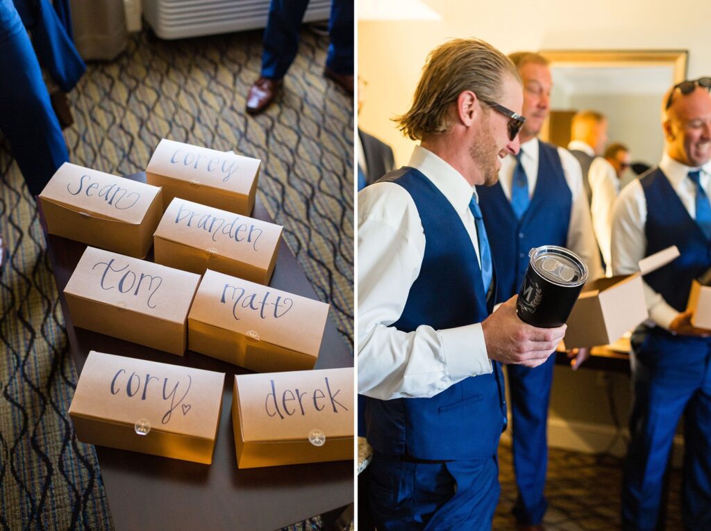 Wedding at Buckley's in Merrimack | Getting Ready Photos at hotel