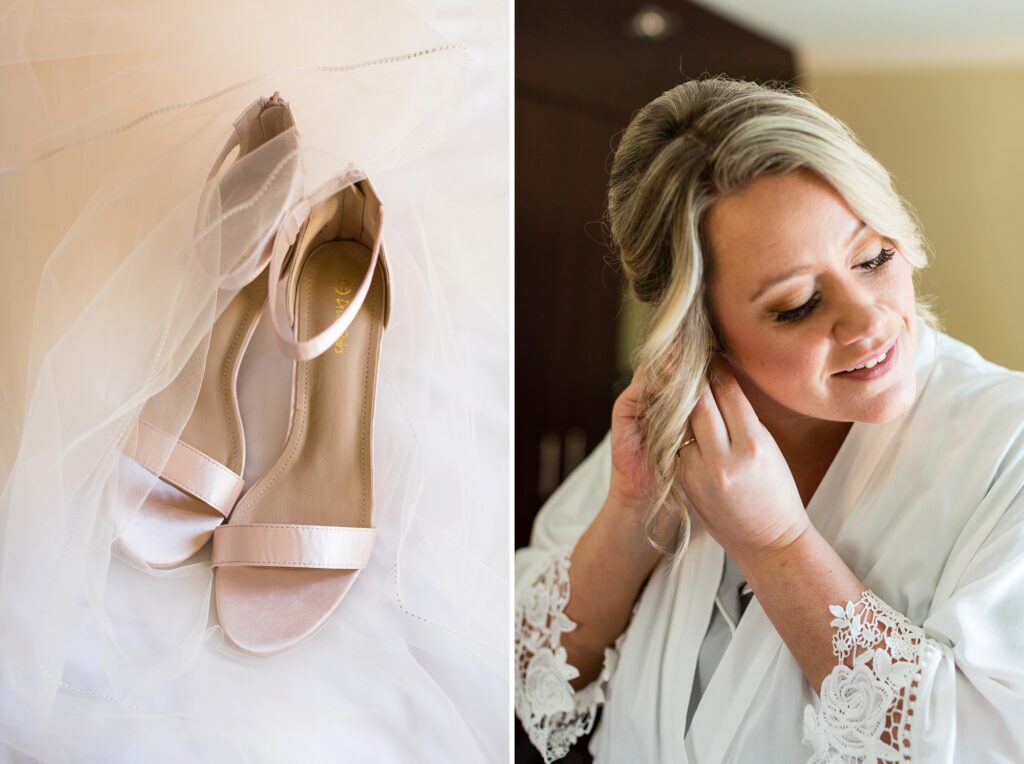Wedding at Buckley's in Merrimack | Getting Ready Photos at hotel