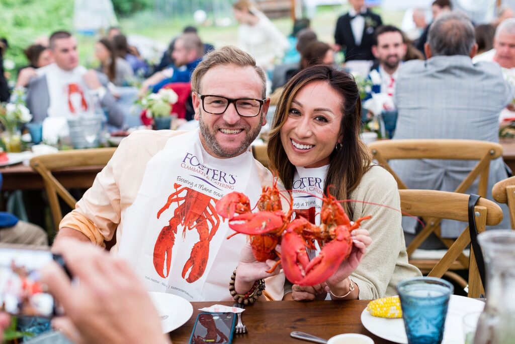 Maine Wedding Lobster bake | Foster's Clambake and Catering