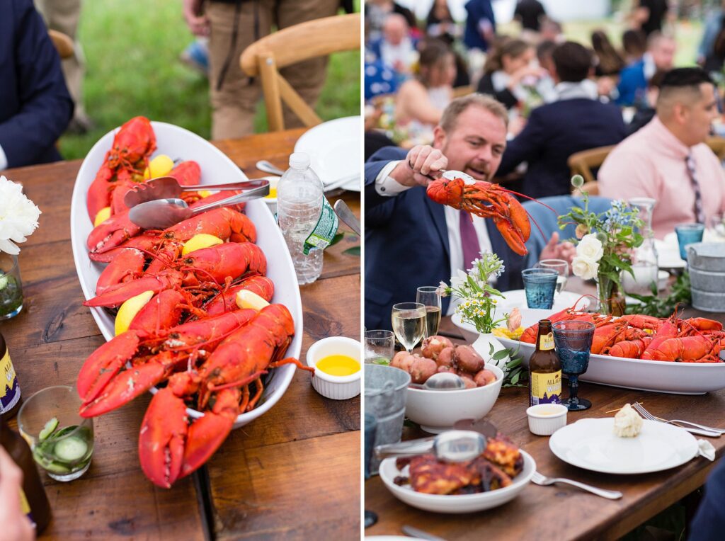 Maine Wedding Lobster bake | Foster's Clambake and Catering