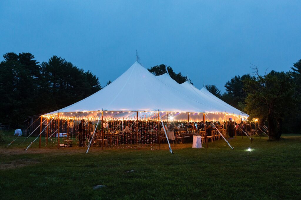 Wells Maine Outdoor Wedding | Lakes Region Tents and Events