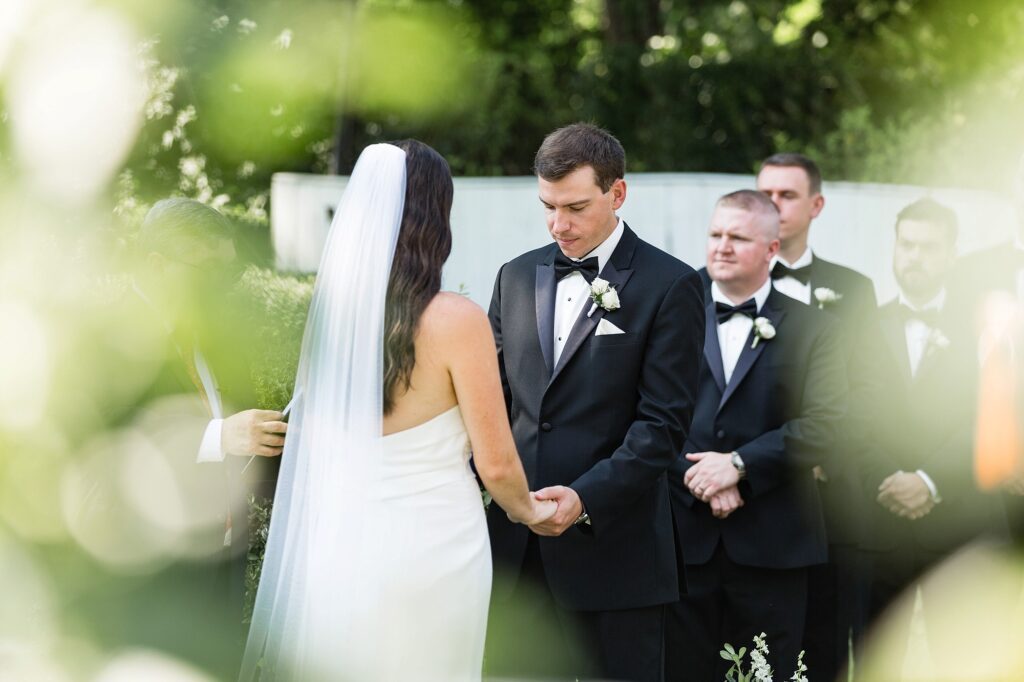 Portsmouth NH Wedding Ceremony at John Langdon House | Erika Follansbee Photography | Lauren Wilson Events