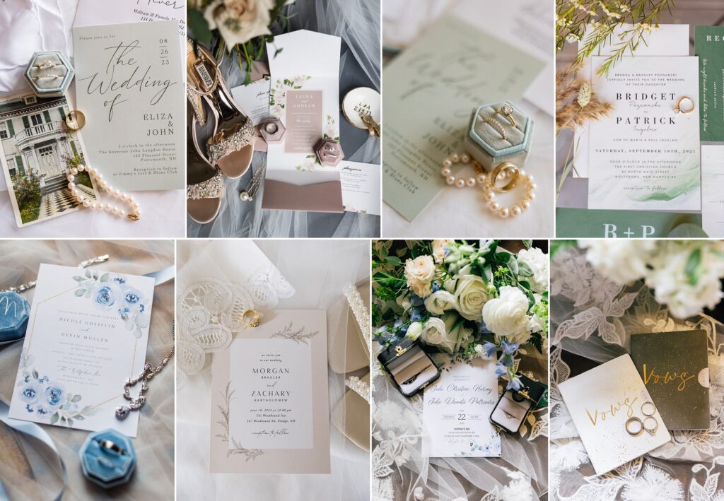 Bridal Flat Lays | Invitations | Getting Ready Photos | Erika Follansbee Photography