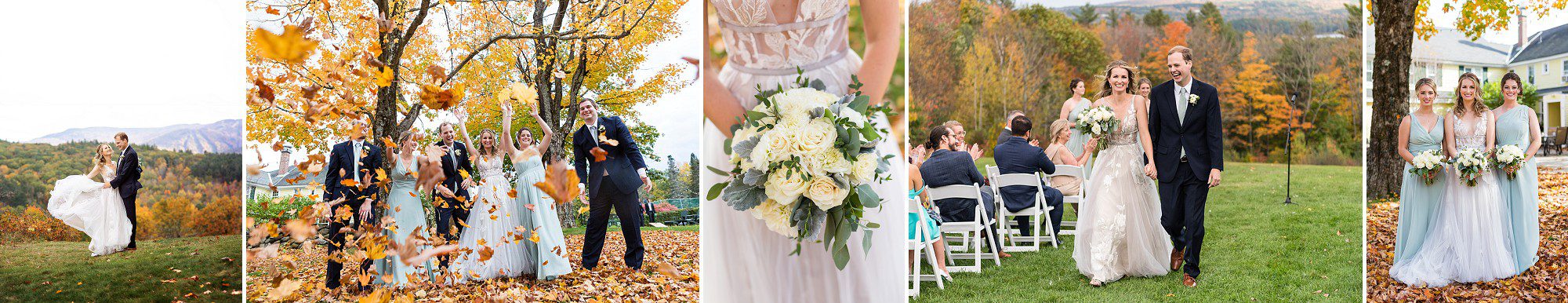 Review for Erika Follansbee Photography | Dexters Inn NH Wedding | October 2021