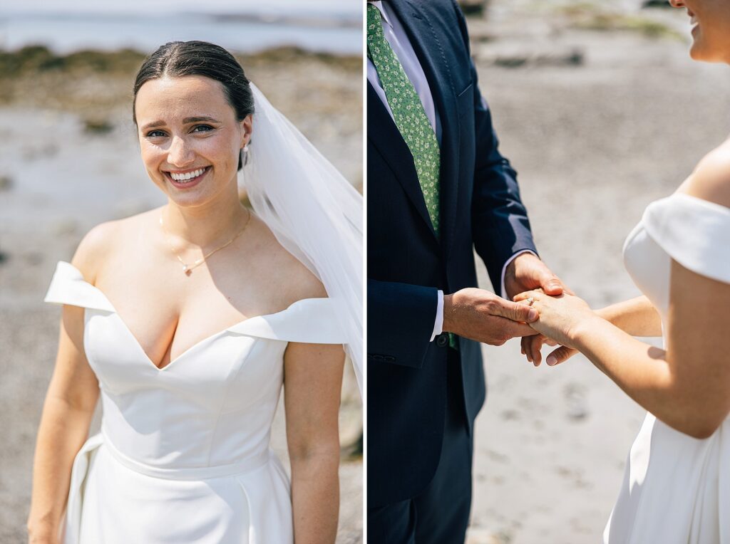 The View at Pepperrell Cove | Kittery Maine Wedding | Fort Foster |