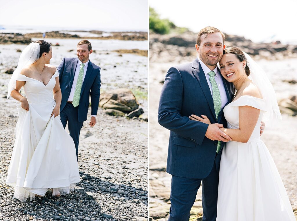 The View at Pepperrell Cove | Kittery Maine Wedding | Fort Foster |